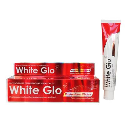 Лот: 24082240. Фото: 1. Зубная паста White Glo, Отбеливающая... Уход за полостью рта