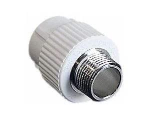 Лот: 6658513. Фото: 1. Муфта PPRC 25*3/4 НР. Фитинги, подводка