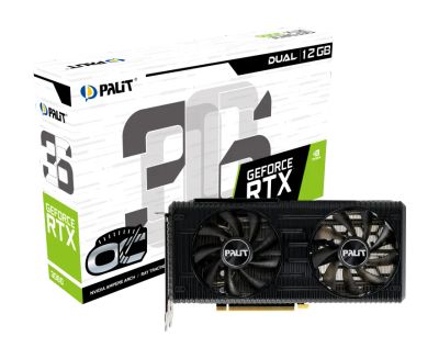 Лот: 21142556. Фото: 1. Видеокарта Palit GeForce RTX 3060... Видеокарты