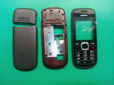Лот: 15492729. Фото: 1. корпус Nokia 1661 100% ORIG Black. Корпуса, элементы оформления