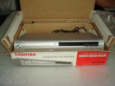 Лот: 111215. Фото: 1. DVD Плеер Toshiba SD-590SR. Полный... DVD, Blu-Ray плееры