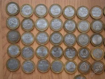 Лот: 1453537. Фото: 1. продам полная коллекция биметаллических... Россия после 1991 года