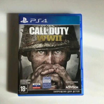 Лот: 12612870. Фото: 1. Call of duty ww2 на ps4. Игры для консолей
