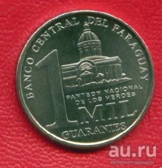 Лот: 8884610. Фото: 1. Парагвай 1000 гуарани 2008 (х98... Америка