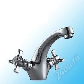 Лот: 2094409. Фото: 1. Смеситель д/умыв. Frap крест F1024. Смесители