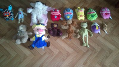 Лот: 13955006. Фото: 1. Игрушки плюшевые, одним лотом. Мягкие