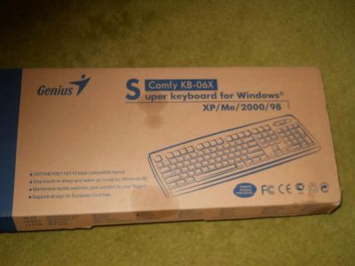 Лот: 3904595. Фото: 1. Новая Клавиатура genius comfy... Клавиатуры и мыши