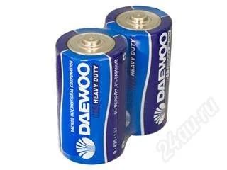 Лот: 23224. Фото: 1. Батарейки Daewoo 2шт. Батарейки, аккумуляторы, элементы питания