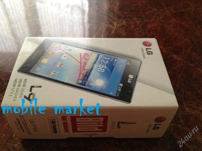 Лот: 2379421. Фото: 1. LG Optimus L9 (P760, P765) черный... Смартфоны