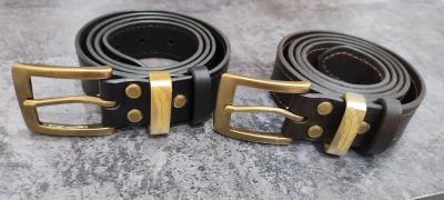 Лот: 19923079. Фото: 1. Ремень ручной работы. Работа с кожей