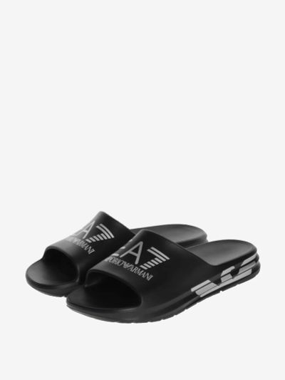 Лот: 24287694. Фото: 1. Шлепанцы мужские EA7 SHOES BEACHWEAR... Шлепанцы, сланцы