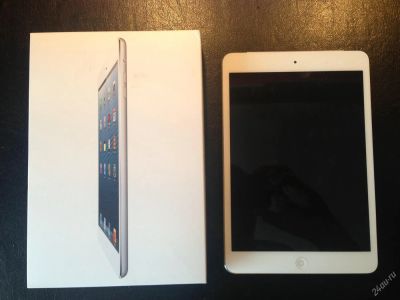Лот: 3808813. Фото: 1. Ipad mini 64 wifi + Cellural White... Планшеты