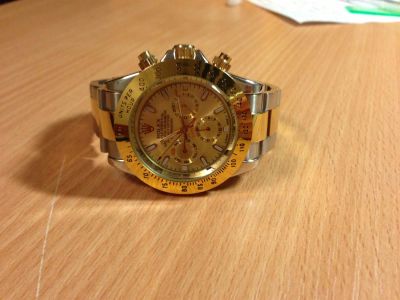 Лот: 3182446. Фото: 1. rolex часы золото серебро механические... Драгоценные наручные часы