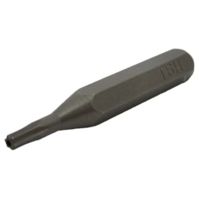 Лот: 21587004. Фото: 1. Бита Torx Tamper T6H l=28мм S2... Расходные материалы, сменные насадки