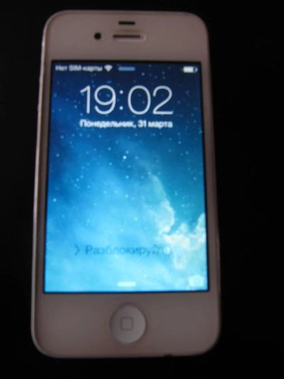 Лот: 3906615. Фото: 1. iPhone 4s White 16gb рст Читать... Смартфоны