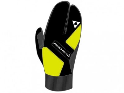 Лот: 12831389. Фото: 1. Перчатки Fischer XC Lobster (черн-желт... Перчатки