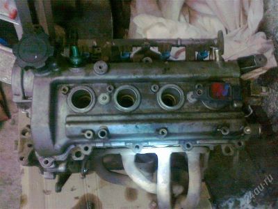 Лот: 2432959. Фото: 1. toyota vitz scp10 1sz-fe колено. Двигатель и элементы двигателя