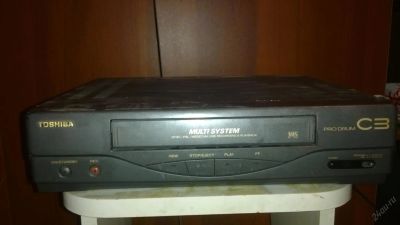 Лот: 5926544. Фото: 1. Видеомагнитофон Toshiba VCP-C3CZ. Видеомагнитофоны