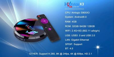 Лот: 18810786. Фото: 1. Android ТВ бокс, BT 4.1 USB 3... Медиаплееры