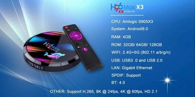 Лот: 18810786. Фото: 1. Android ТВ бокс, BT 4.1 USB 3... Медиаплееры