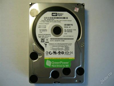 Лот: 1365510. Фото: 1. Western Digital, 1 Tb SATA-II. Жёсткие диски (HDD)