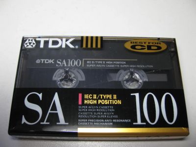 Лот: 4198613. Фото: 1. Аудио-кассета TDK SA-100. Аудиозаписи