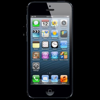 Лот: 3081561. Фото: 1. Iphone 5 Black 16 gb Unlock РСТ... Смартфоны