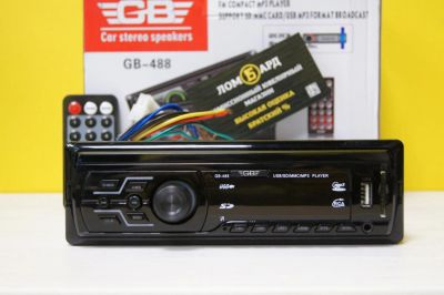 Лот: 10035463. Фото: 1. Продам автомагнитолу GB-488 Цвет... Автомагнитолы