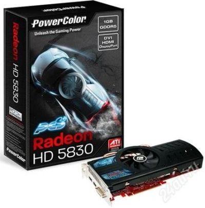 Лот: 799818. Фото: 1. PowerColor PCS+ HD5830. Видеокарты