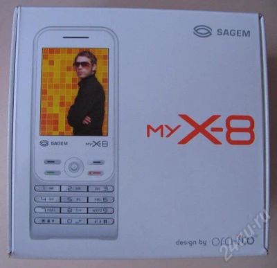 Лот: 174905. Фото: 1. коробка и инструкция Sagem myX-8. Другое (смартфоны, связь, навигация)