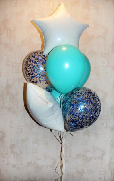 Лот: 11316380. Фото: 1. Гелиевые шары. Модный набор шаров... Воздушные шары