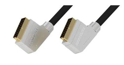 Лот: 3332595. Фото: 1. Кабель Luxmann SCART Plug - SCART... Шнуры, кабели, разъёмы