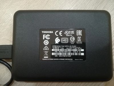 Лот: 18683336. Фото: 1. Внешний жесткий диск Toshiba 2tb... Внешние жесткие диски