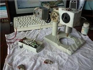 Лот: 264821. Фото: 1. Сверлильный станок для плат (железяка... Самоделки