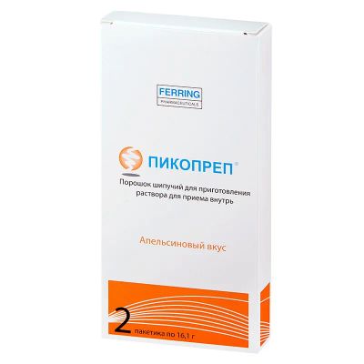 Лот: 24906661. Фото: 1. Пикопреп порошок шипучий Апельсин... Лекарства