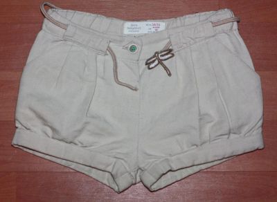 Лот: 7407963. Фото: 1. Летние шорты Zara на девочку с... Брюки, шорты, джинсы