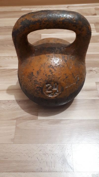 Лот: 17330172. Фото: 1. Гиря 24кг. Гири