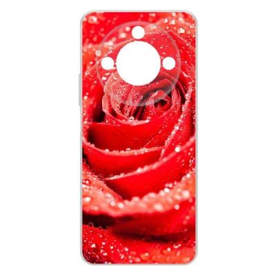 Лот: 25086767. Фото: 1. Чехол Krutoff Clear Case "Роза... Чехлы, бамперы