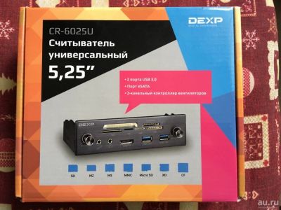 Лот: 15344317. Фото: 1. Картридер\Регулятор оборотов DEXP... Картридеры