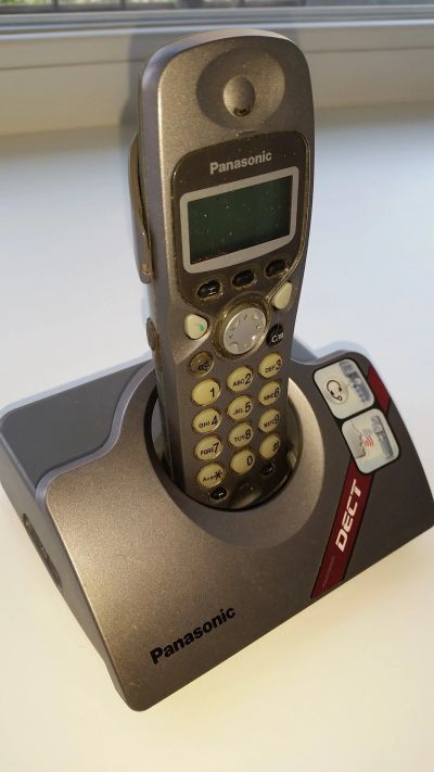 Лот: 12006439. Фото: 1. Телефон Panasonic KX-TCD450RUM. DECT и радиотелефоны