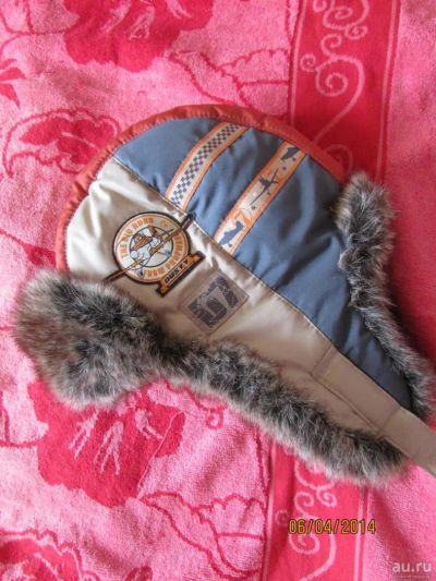 Лот: 8265677. Фото: 1. зимняя шапка на мальчика 48-50. Головные уборы