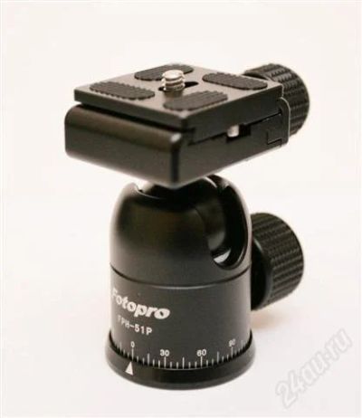 Лот: 2464622. Фото: 1. Голова для штатива FOTOPRO FPH-51P. Штативы, держатели