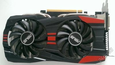 Лот: 5912411. Фото: 1. Asus GeForce GTX 760 [GTX760-DC2OC-2GD5... Видеокарты