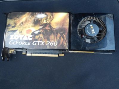 Лот: 4985421. Фото: 1. ZOTAC GeForce GTX260 Synergy Edit... Видеокарты