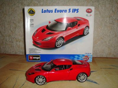 Лот: 10471823. Фото: 1. Машинка-моделька Lotus Evora S... Автомоделизм