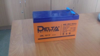 Лот: 2910638. Фото: 1. Аккумулятор DELTA HRL 12-7,2 12... ИБП, аккумуляторы для ИБП