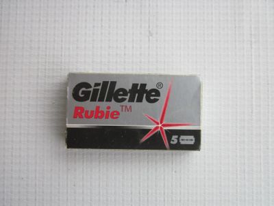 Лот: 20619789. Фото: 1. Лезвия Gillette Rubie. Бритвенные станки и лезвия