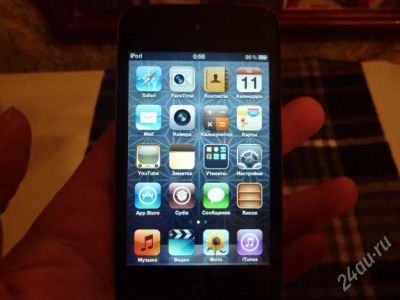Лот: 2336163. Фото: 1. ipod touch 4 32gb. Плееры