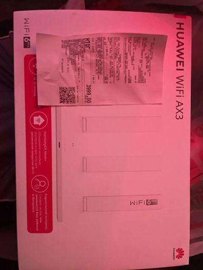 Лот: 25190318. Фото: 1. Wi-Fi роутер huawei AX3 (новый... Маршрутизаторы (роутеры)