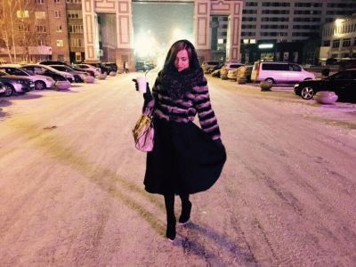 Лот: 10368875. Фото: 1. Стильный полушубок из бобра. Верхняя одежда